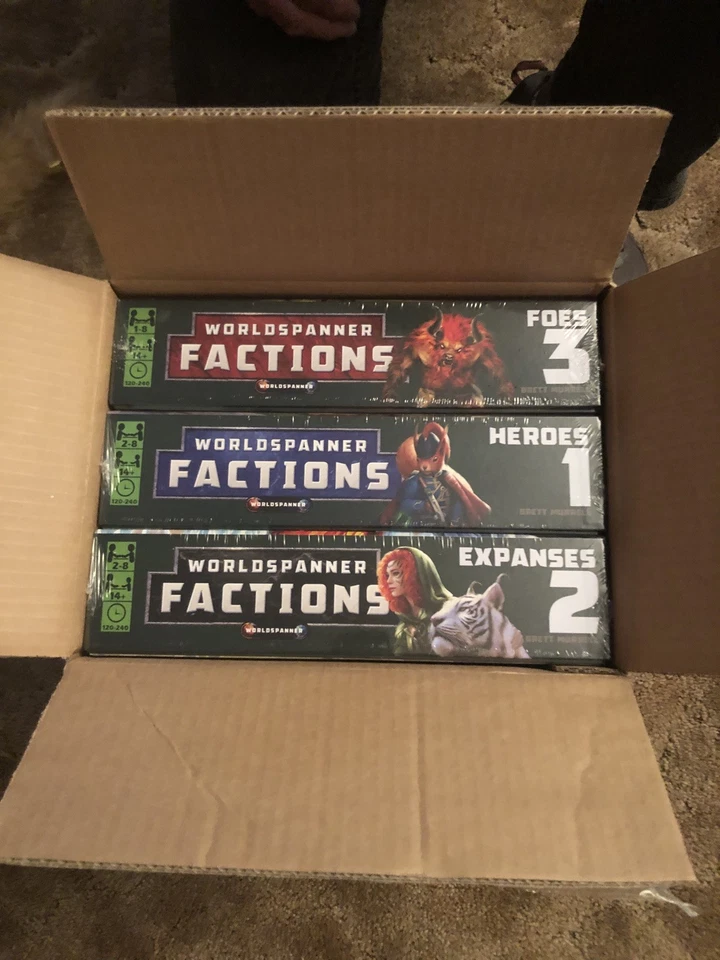 FWorldspanner: Factions Sets 1–3 + Promo Packs A & B – New & Sealed – Complete  - Image 4 of 4