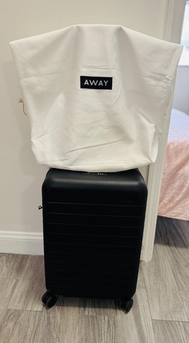 Away größeres Handgepäck, TSA-Schloss, von der Fluggesellschaft zugelassen, schwarz mit Box - Bild 6 von 8