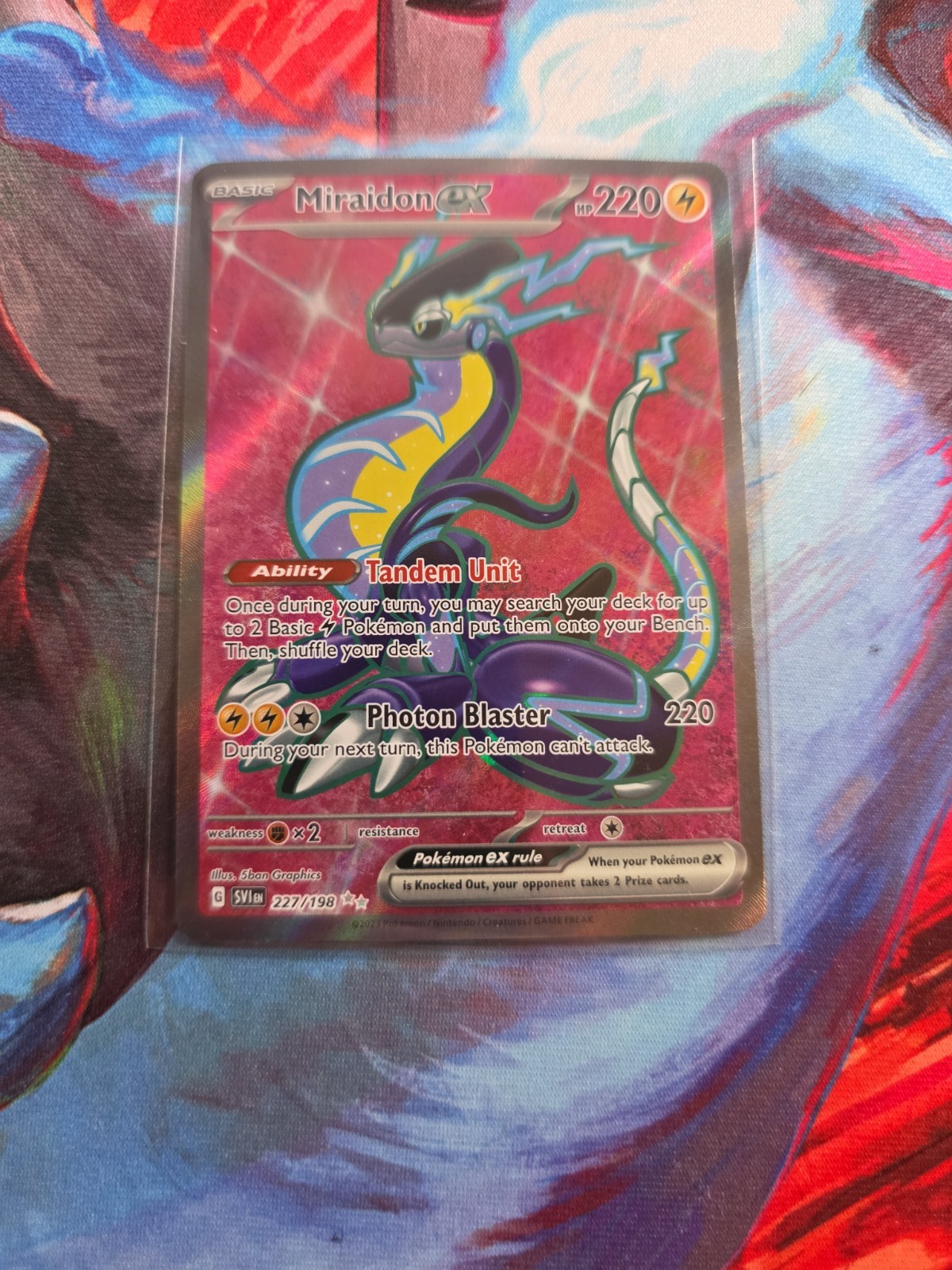 Miraidon ex 227/198 SV01: Scarlet & Violet Base Set Holo