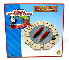 1996 Learning Curve/Britt Allcroft Thomas The Tank Friends Action Turntable