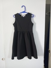 Grace Karin Girl Dress Black Zipper On Side Size 6 -7