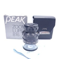  Near MINT Peak Zoom Lupe 816 Measuring Magnifier 8x-16x 8-16x From JAPAN
