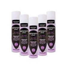 5 Pack Summers Eve Feminine Deodorant Spray Ultra Extra Strength 2 Oz Each