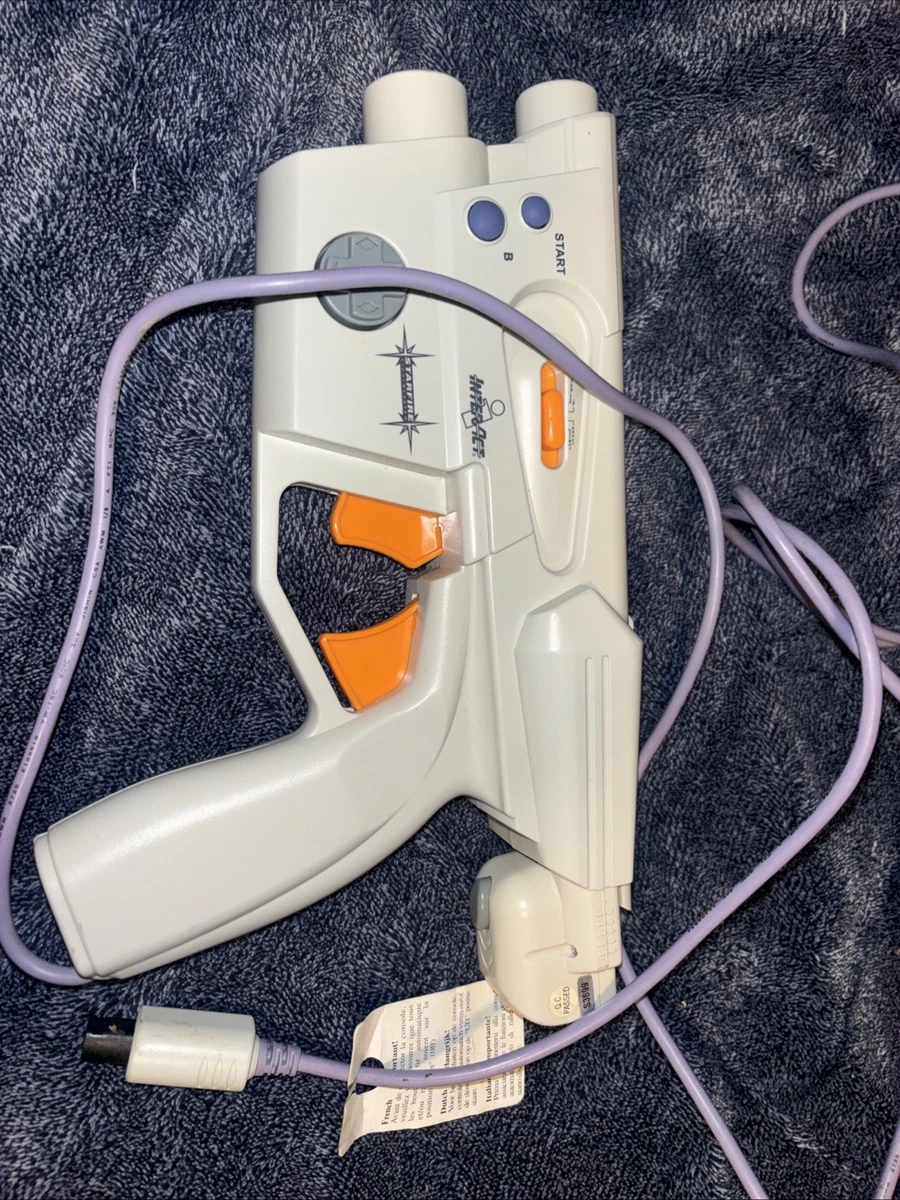 Gun Controller SEGA Dreamcast HKT-7800 – Manette Lumière Filaire – Occasion état D’origine (Japon)
