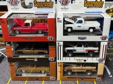 M2 Machines Squarebody Syndicate Series 2 Complete Set w Sleeve Woodson Solo Cup