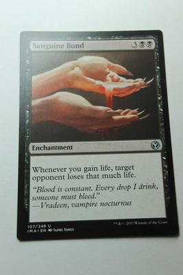 #ad MTG Sanguine Bond x1 Iconic Masters Lightly Played $2.00