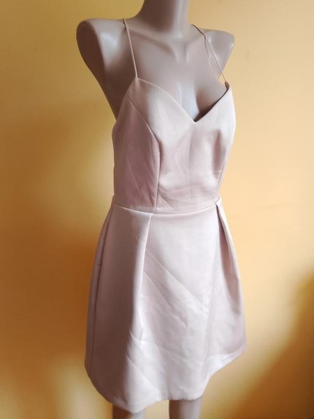 Women & Other Stories Dress Beige Polyester 40 / L