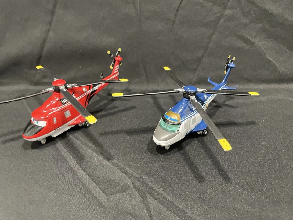 Lot of 10 Diecast Disney Planes Piston Peak Ranger Fire & Rescue Helicopter 1:43 - Image 3 of 4