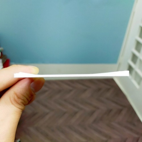 Casa delle bambole 1:12 Wainscot Dado plastica sportello pellicola parete decorazione tavola mini fai da te - Foto 13 di 20