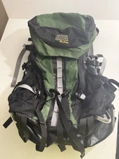 Gregory Reality Internal Frame Hiking Backpack Green Black Camping Pack