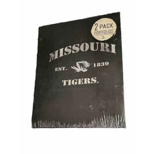 Mizzou University of Missouri Tigers Black Folders 2 pack portfolios NEW SEALED