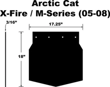 Proven Design Products Snow Flap SF058MSPB