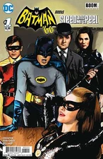 BATMAN '66 MEETS STEED & PEEL #1 1:25 VARIANT COVER! 1966 TEAM UP! AVENGERS!
