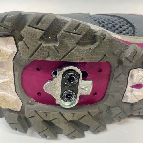 PEARL IZUMI Alpine Drift II Womens EU 40 US 9.5 Purple 2 Bolt Spin Cycling Shoes - Picture 6 of 6