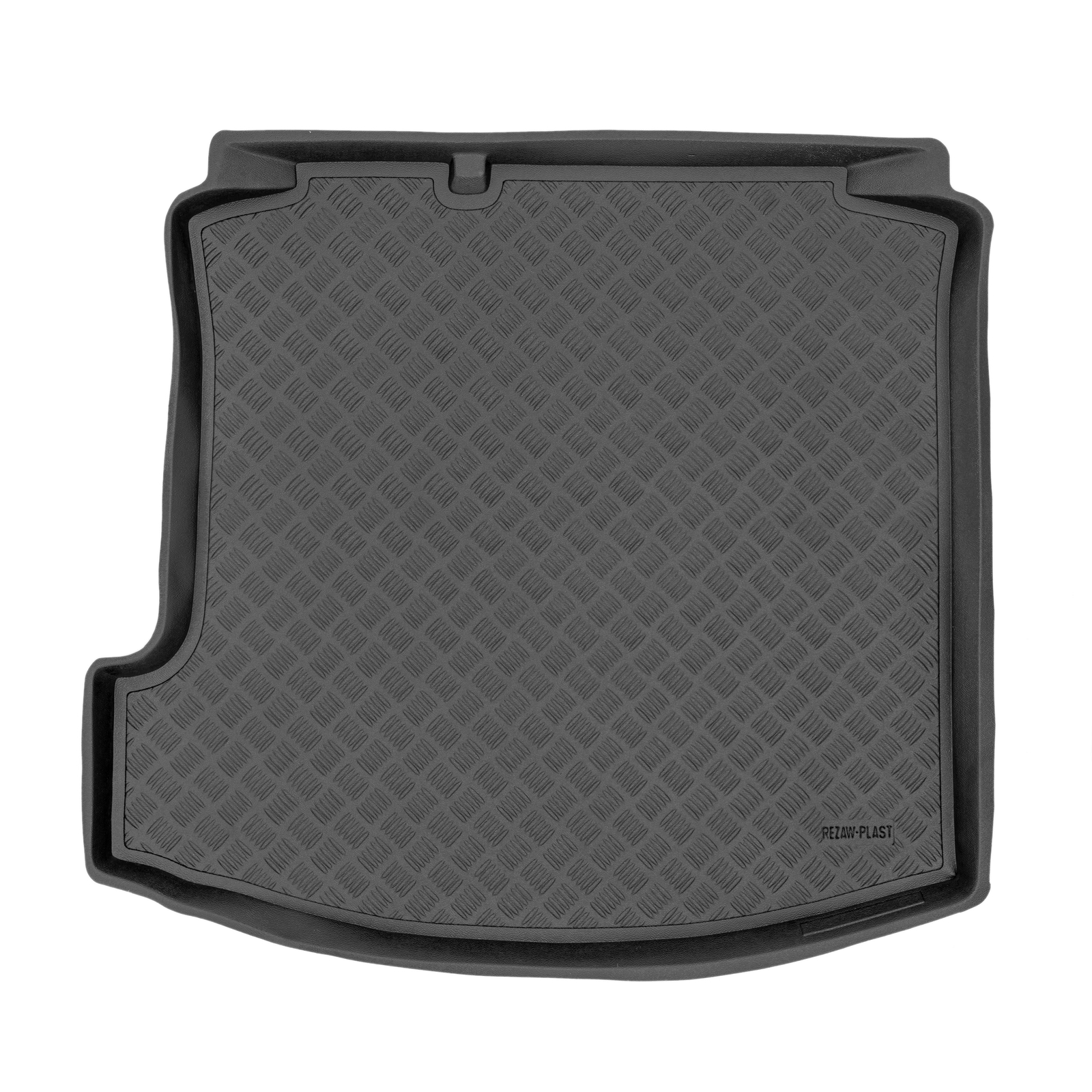 Tapis de coffre Rezaw-Plast en PVC noir pour Volkswagen Bora berline 1998-2005