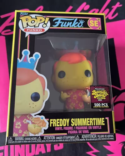 Funko Pop! SDCC Official Fundays 2022 Freddy Summertime Limited Edition of 500