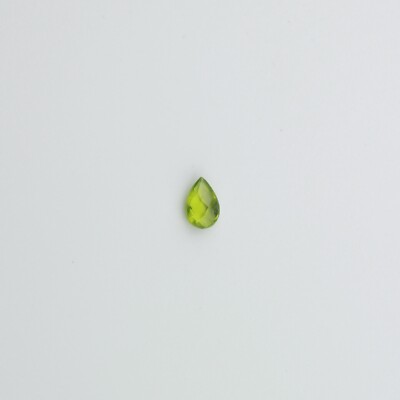 Natural Peridot Loose Gemstone 9x6 Pear Shaped Checkerboard Cut | eBay