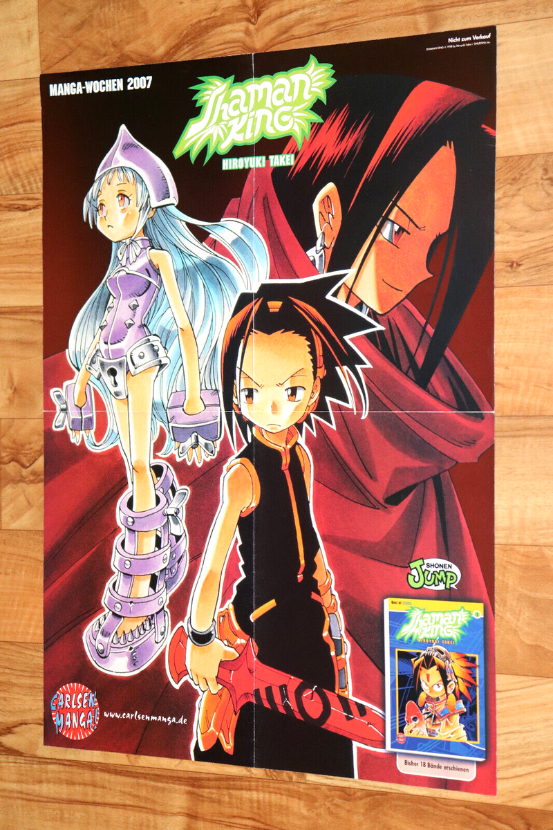 One Piece / Shaman King Manga Anime Rare Poster | eBay