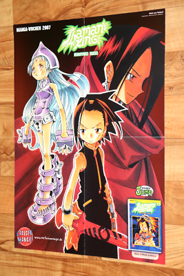 One Piece / Shaman King Manga Anime Rare Poster | eBay