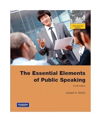 The Essential Elements of Public Speaking, Joseph DeVito