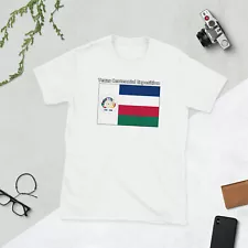 Texas Centennial Exposition Worlds Fair Flag Short-Sleeve Unisex T-Shirt