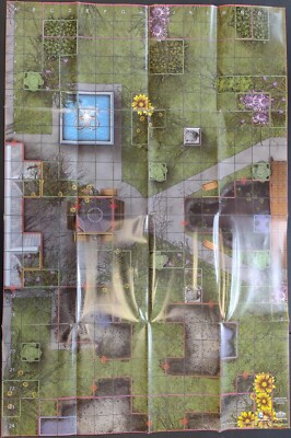 HEROCLIX MAP 2012 Batman No Man's Land ROBINSON PARK POST-CATACLYSM 16x24