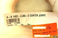 QTY 16 - Allen Bradley 1492-CJK6 - 2 Plug In Center Jumper NIB