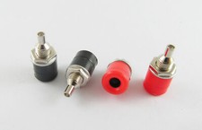 10x Amplifier Terminal Binding Post f 4mm Banana Jack Panel Mount Connector R B
