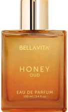 Bella Vita Luxury Honey Oud Unisex Eau De Parfum with Bergamot, Patchouli,...