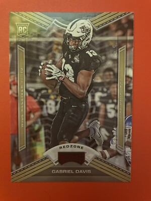 2020 Chronicles Gabriel Davis RC Playoff Goal Line Parallel Buffalo Bills 