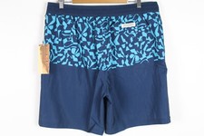Fair Harbor Men's 20" Swim Shorts The Ozone Short W/ Boxer Liner 2XL Blue Moma