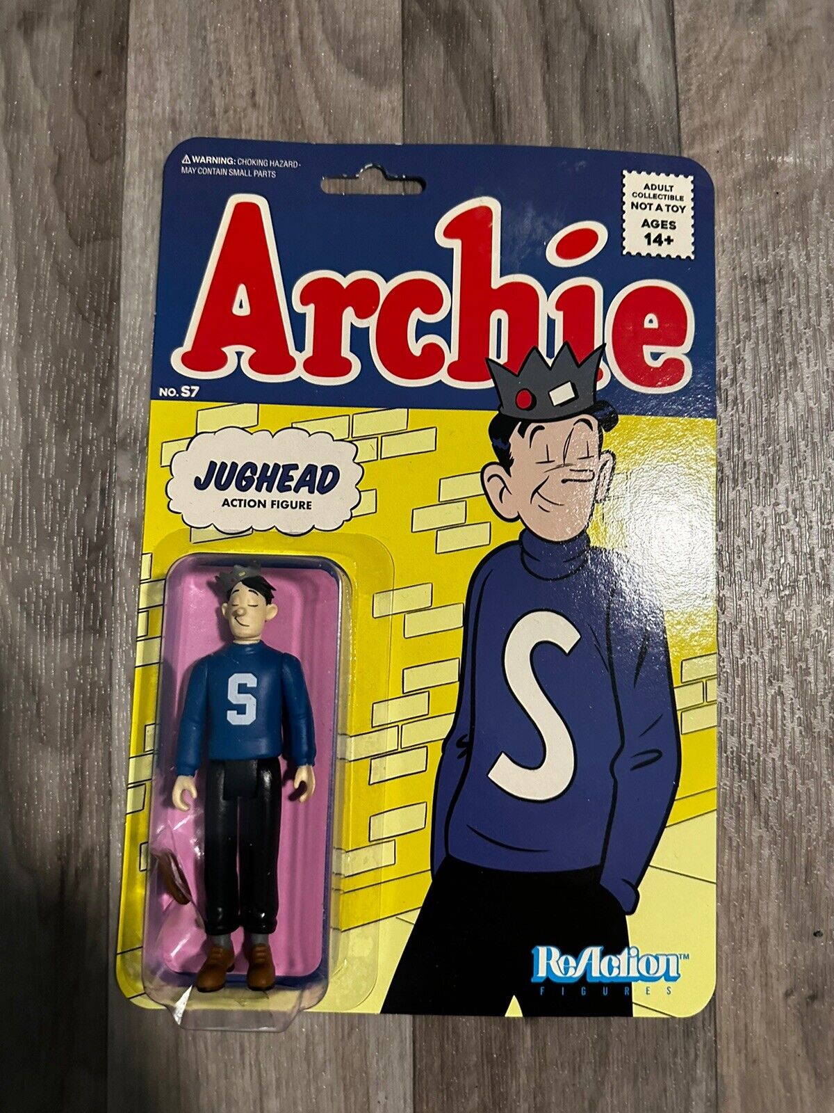 Super7 ReAction Archie Comics Jughead Action Figure NEW No. S7