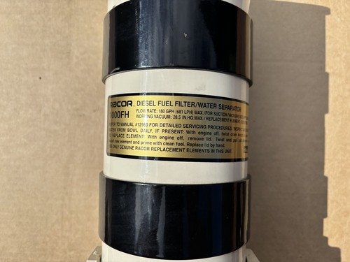 Genuine Parker Racor 1000FH Diesel fuel Water Separator Filter NEW - Picture 2 of 4