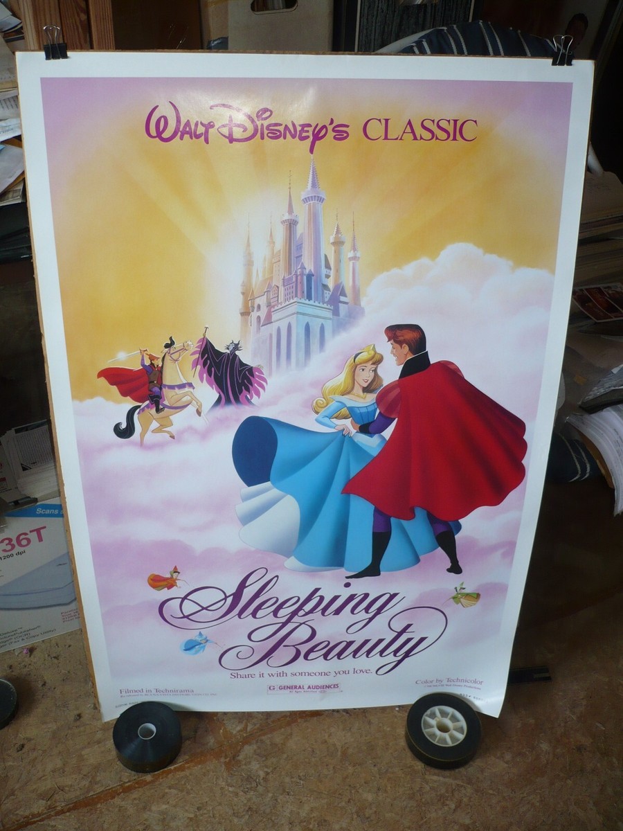 SLEEPING BEAUTY, reissue rolled 1-sht / movie poster (Disney