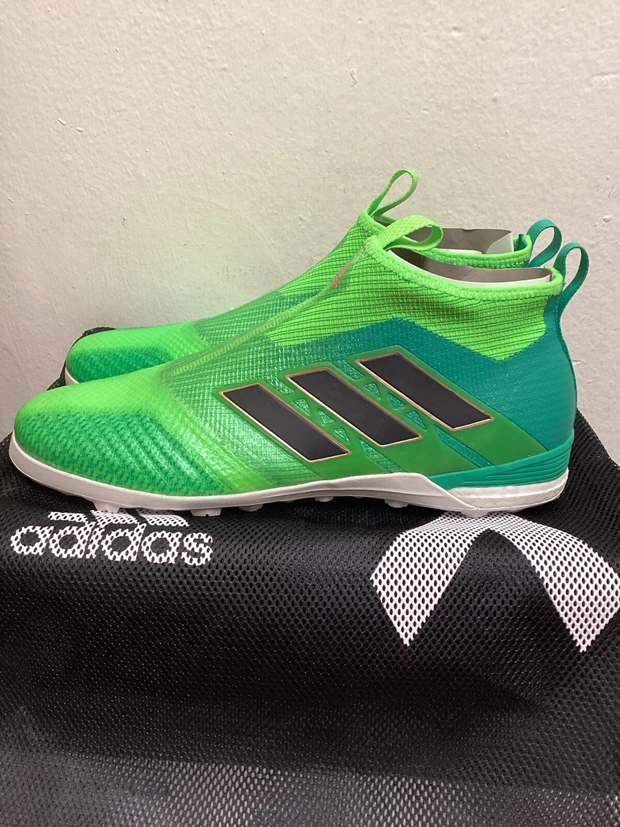 Patent Veluddannet moden ADIDAS ACE TANGO 17+ PURECONTROL GREEN (SNEAKERS/SOCCER SHOES) SIZE 12  (S82080) | eBay