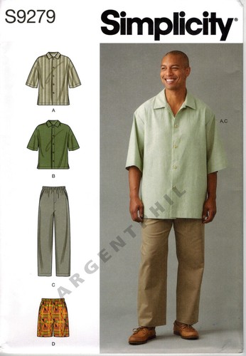 men's short sleeve shirt pattern free