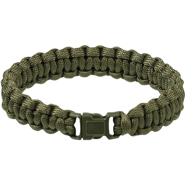 Tactical Army Paracord Wrist Band Bracelet Hiking Emergency Survival