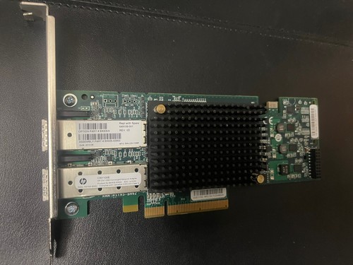 HP CN1100E DUAL PORT SFP+ 10GB CONVERGED ADAPTER PCIe 649108-001 BK835A