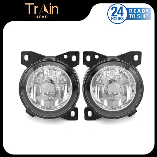 Pair Fog Lights For Kenworth T660 Peterbilt 579 587 Bumper Driving Lampe W/Bulbs - Foto 2 di 8