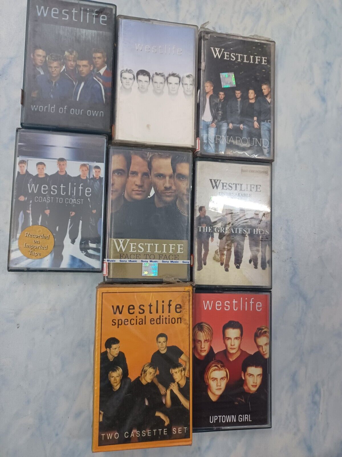 Westlife Orig Cassette tape INDIA indian version Collector Auction RARE !!