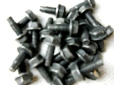 Hex Head Flange Bolt M8 8mm X 1.25 Coarse X 12mm Thread "Lot of 25 Bolts"