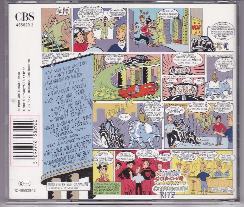 CD OKAY "BANG" 1989 "EDUCATION" "THE WILD, WILD WESTERN" ELECTRO POP ITALO DISCO - Bild 2 von 3