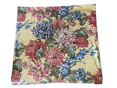 Pottery Barn Floral Accent Pillow Cover 