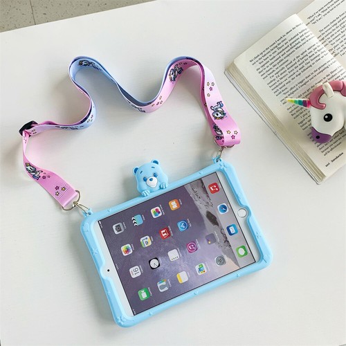 For iPad 5 6 7 8 9 10 Air 1 2 3 4 Mini Pro 11 12.9 Kids Shockproof Silicone Case - Picture 6 of 16