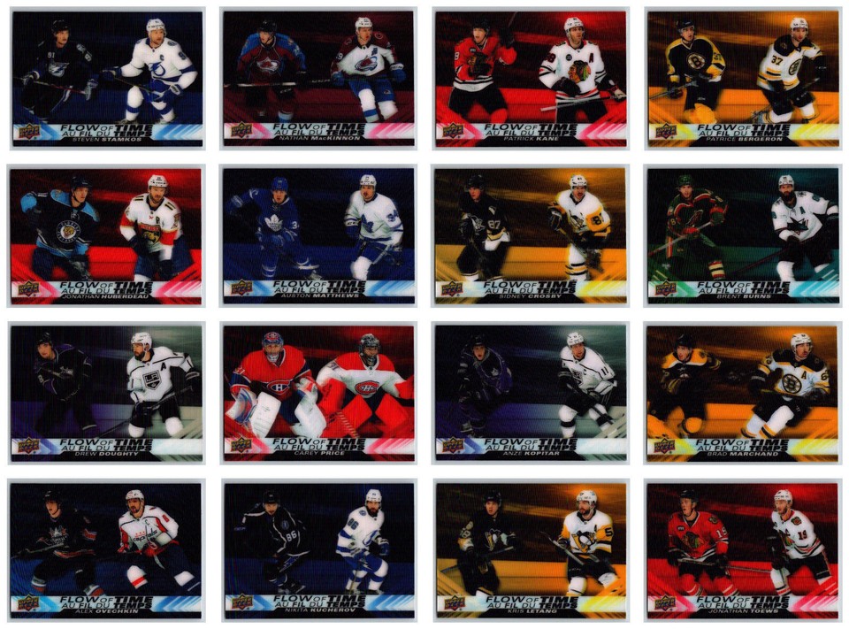 2022-23 UD TIM HORTONS FLOW OF TIME CARDS - U PICK SINGLES - FINISH YOUR SET