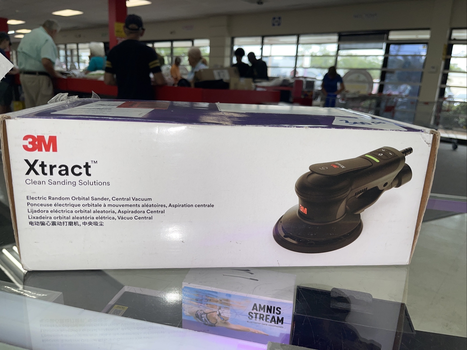 7100253819 3M Xtract Electric Random Orbital Sander 88760 6in Central