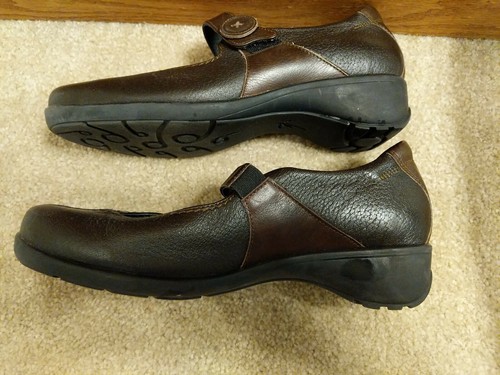 Zapato Mujer Dromedaris Talla 8.5M EUR 39 Negro/Marrón Mary Jane Hebilla ¡Bonito! - Imagen 4 de 12