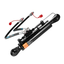 VEVOR Hydraulic Top Link Cat.2-2 With Locking Block 19 11/16”-28”With 2 Hoses