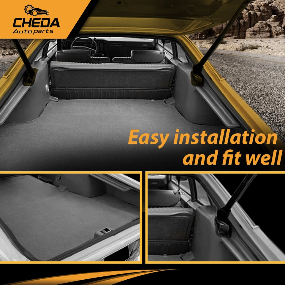 Nuevo sello de maletero negro resistente al clima goma suave apto para Pontiac Buick Chevy Olds Foto 4 de 4