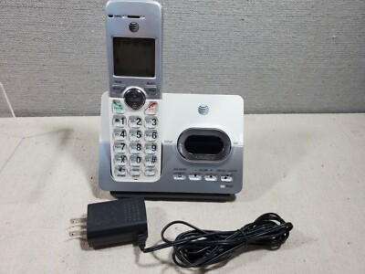 AT&T EL52203 Cordless Phone System W/ Answering Machine Landline - White